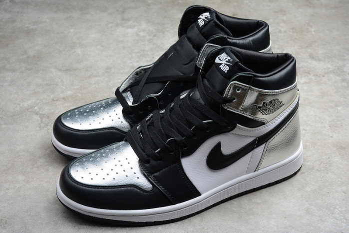 Air Jordan 1 Silver Toe CD0461-001 - Image 8