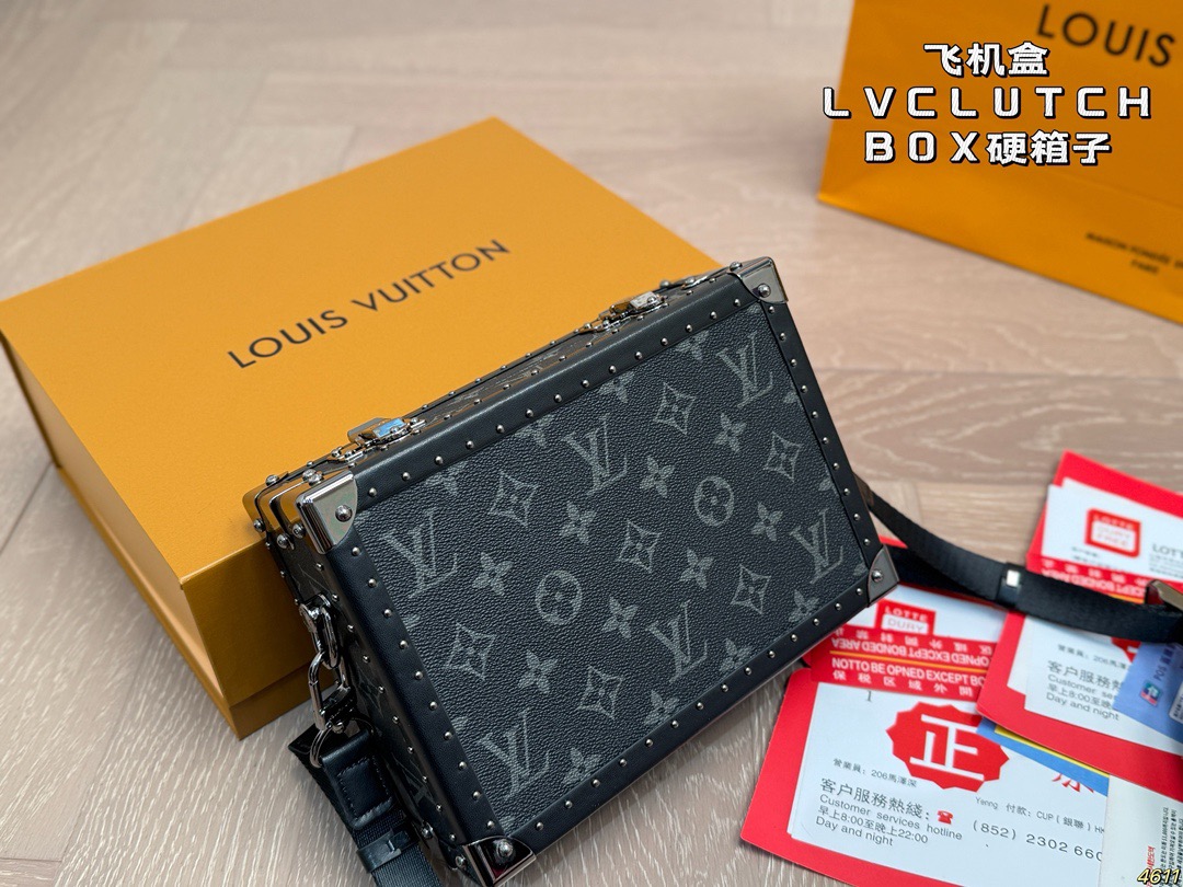 LV Clutch Box Hard Case - Image 4