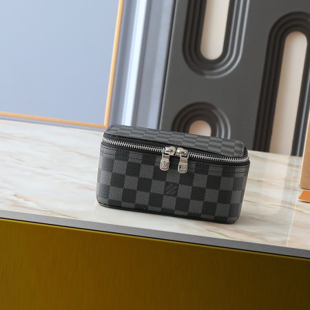 LV Monogram Storage Case Makeup Bag