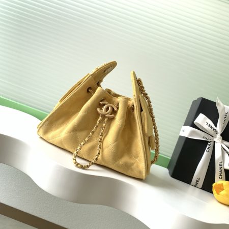 Chanel 26C Mini Hobo Bag Suede - Image 7