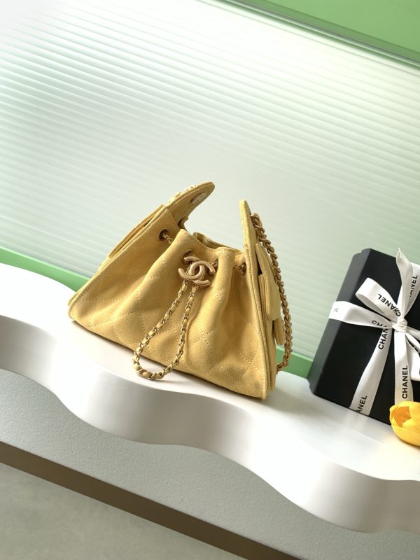 Chanel 26C Mini Hobo Bag Suede