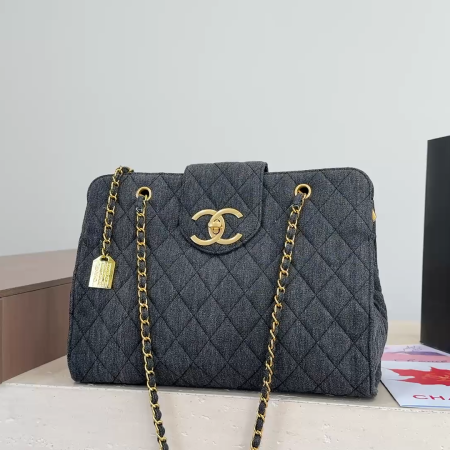 Chanel Denim Tote Bag - Image 2
