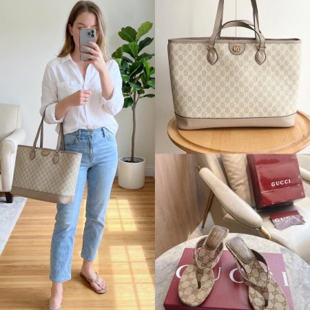 Gucci Shoes & Bag Set