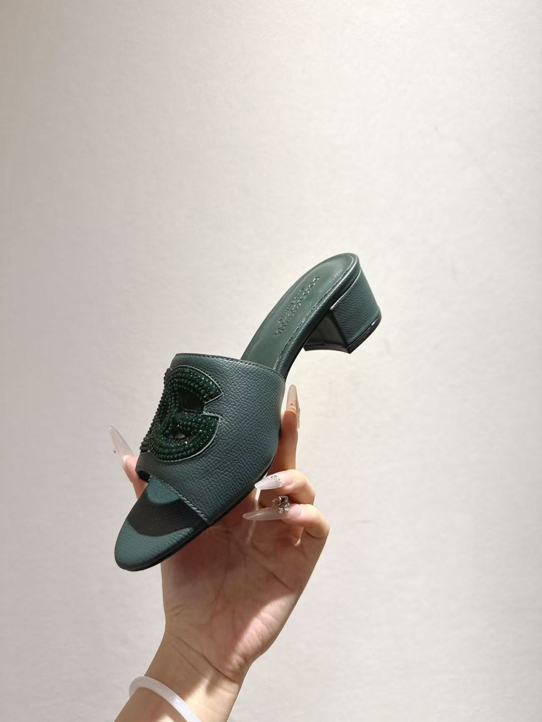 Dolce Gabbana  Chunky-Heel Sandals - Image 8