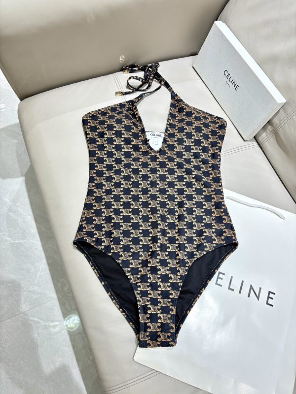 Celine One-Piece Swimsuit Swimwear
