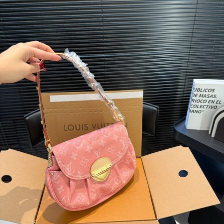 LV Sunset Monogram Denim Bag - Image 4