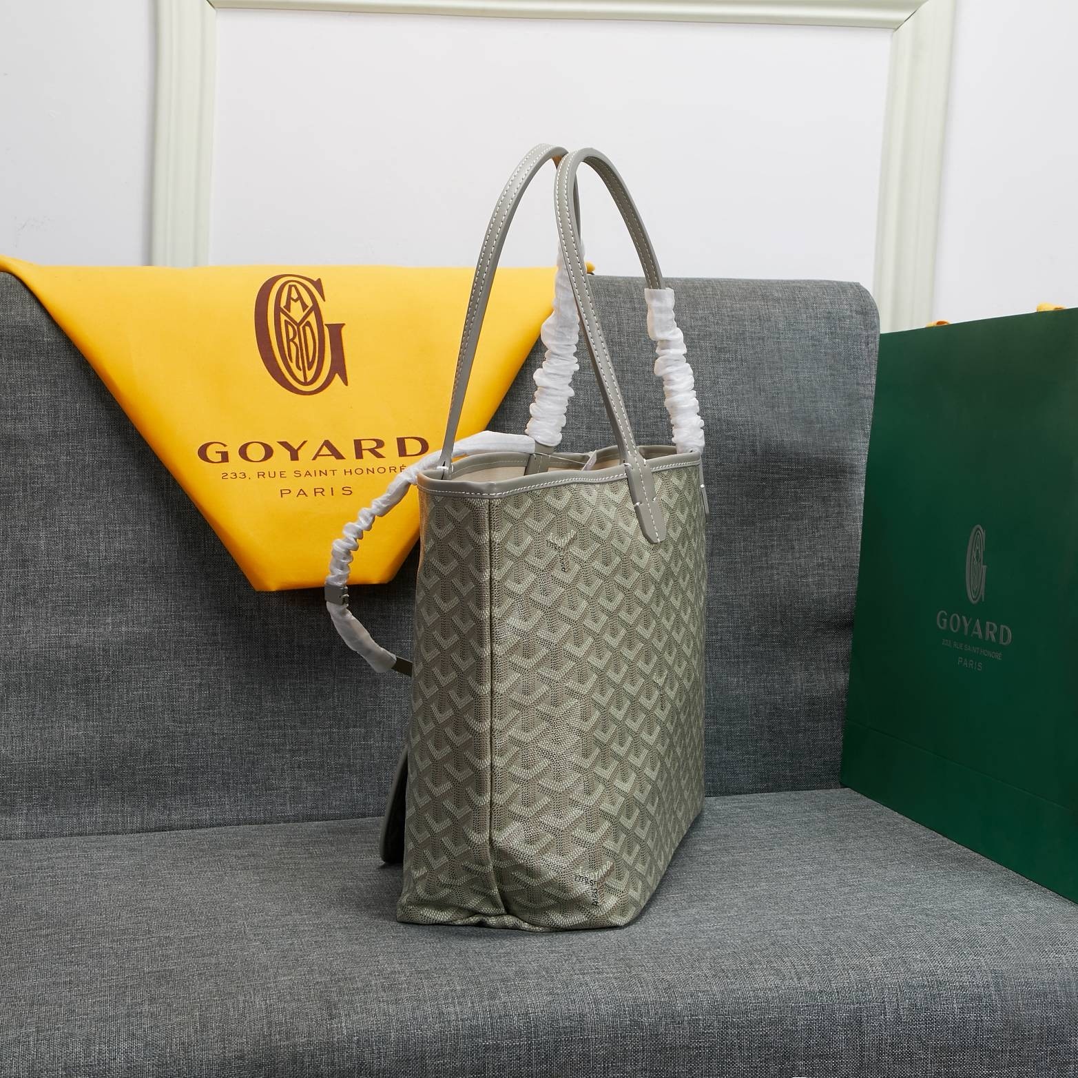 Goyard travel tote bag - Image 4