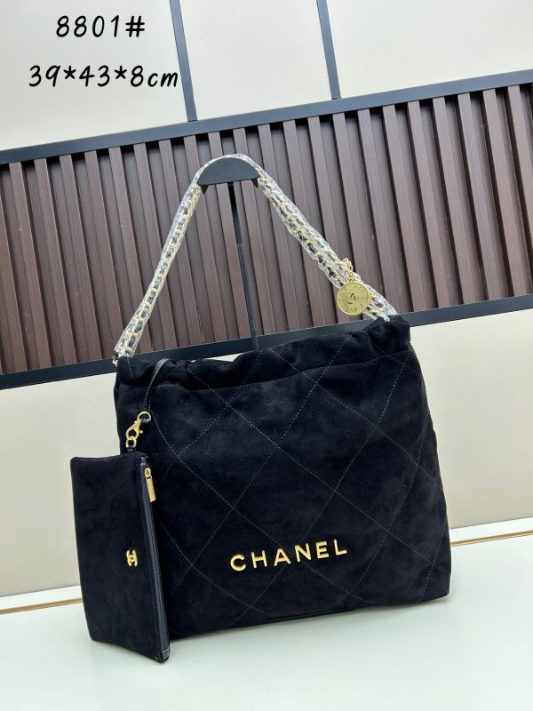 Suede 22 Shopping Bag