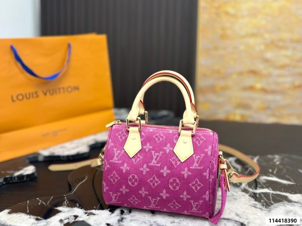 LV Denim Pillow Bag