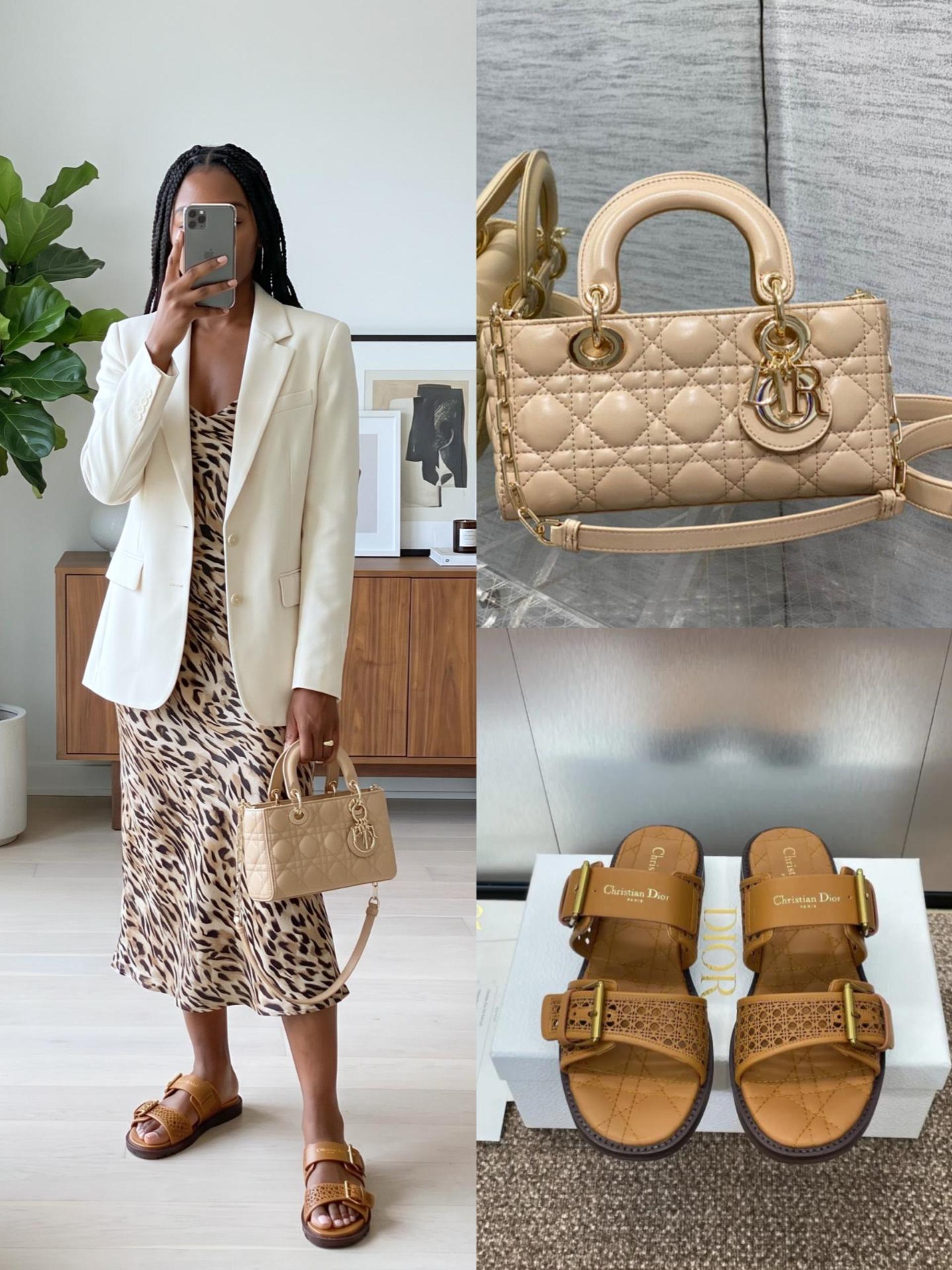 Dior Shoes & Bag Set - Image 1