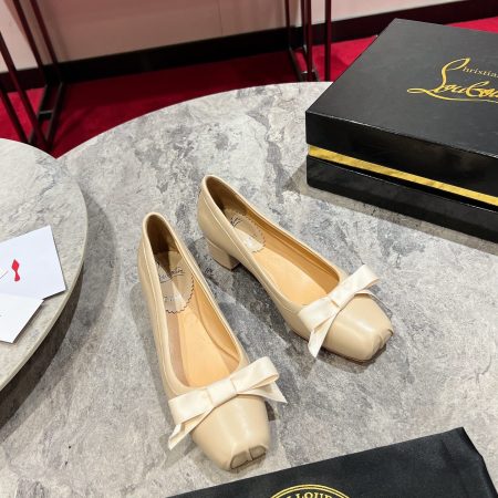 Christian Louboutin Mamaflirt 30 bow-detail leather pumps - Image 2