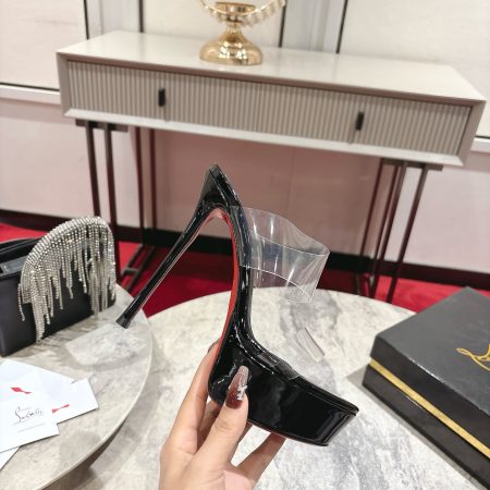 Christian Louboutin Just Nothing Alta - 150 mm Mules - Image 5