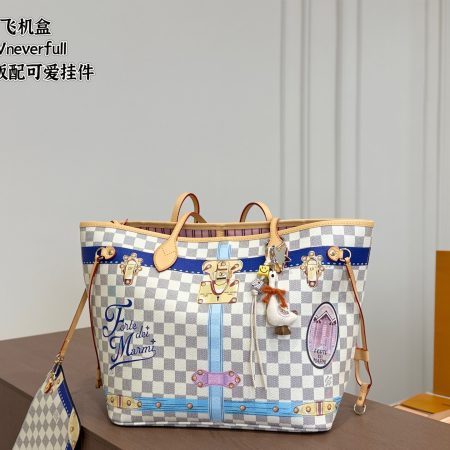 LV Neverfull Shopping Bag - Image 3