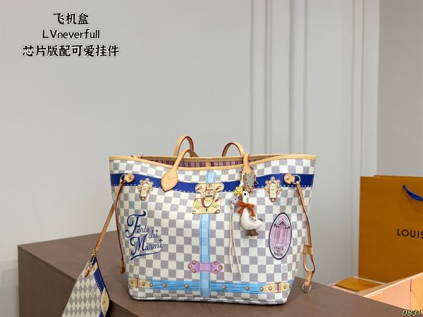 LV Neverfull Shopping Bag