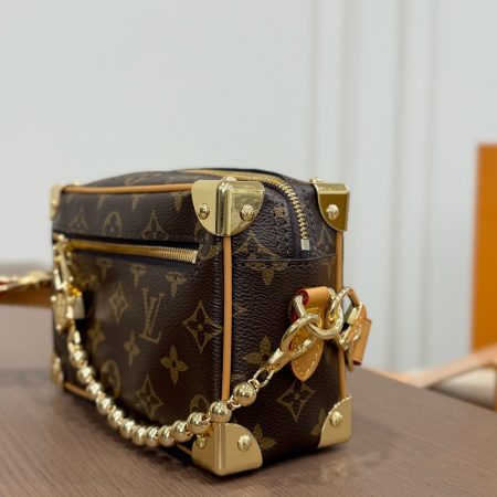 LV Mini Soft Trunk Monogram Bag - Image 4