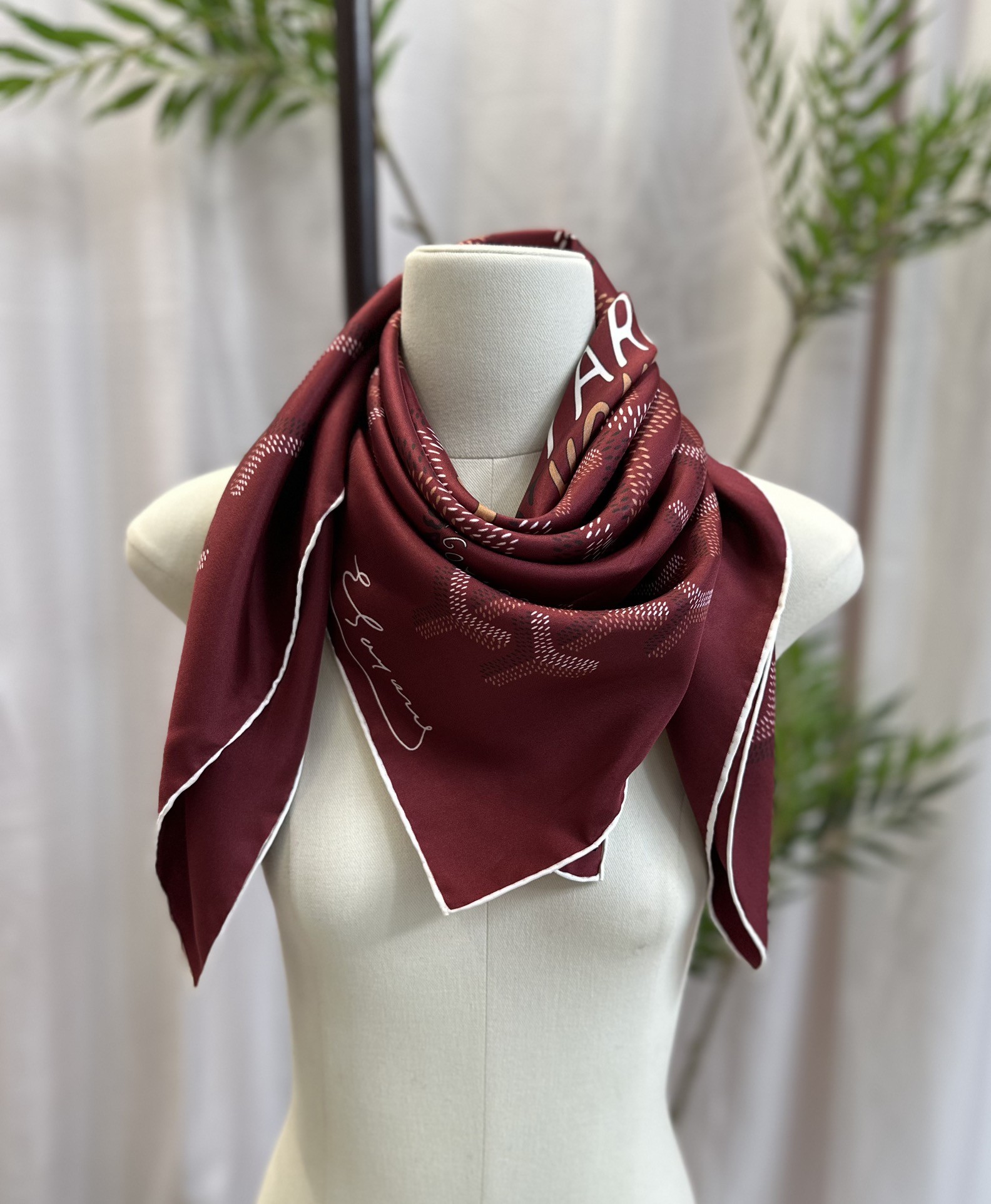 Goyard Silk Scarf - Image 2