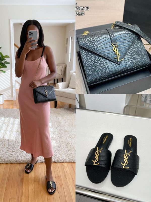 YSL Shoes & Bag Set