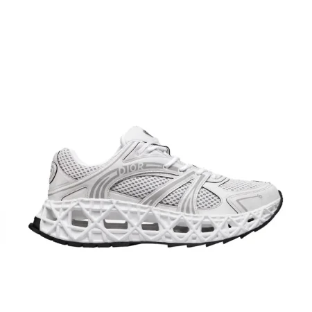 Dior B35 NXXT Fabric Round Toe Lace Up Casual Shoes - Image 1