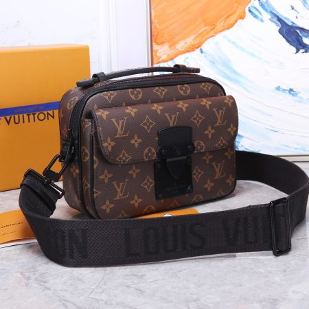 LV S Lock Messenger Bag - Image 5