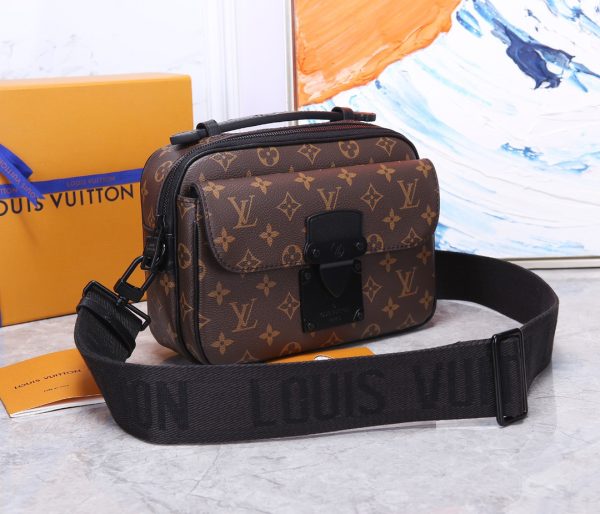 LV S Lock Messenger Bag
