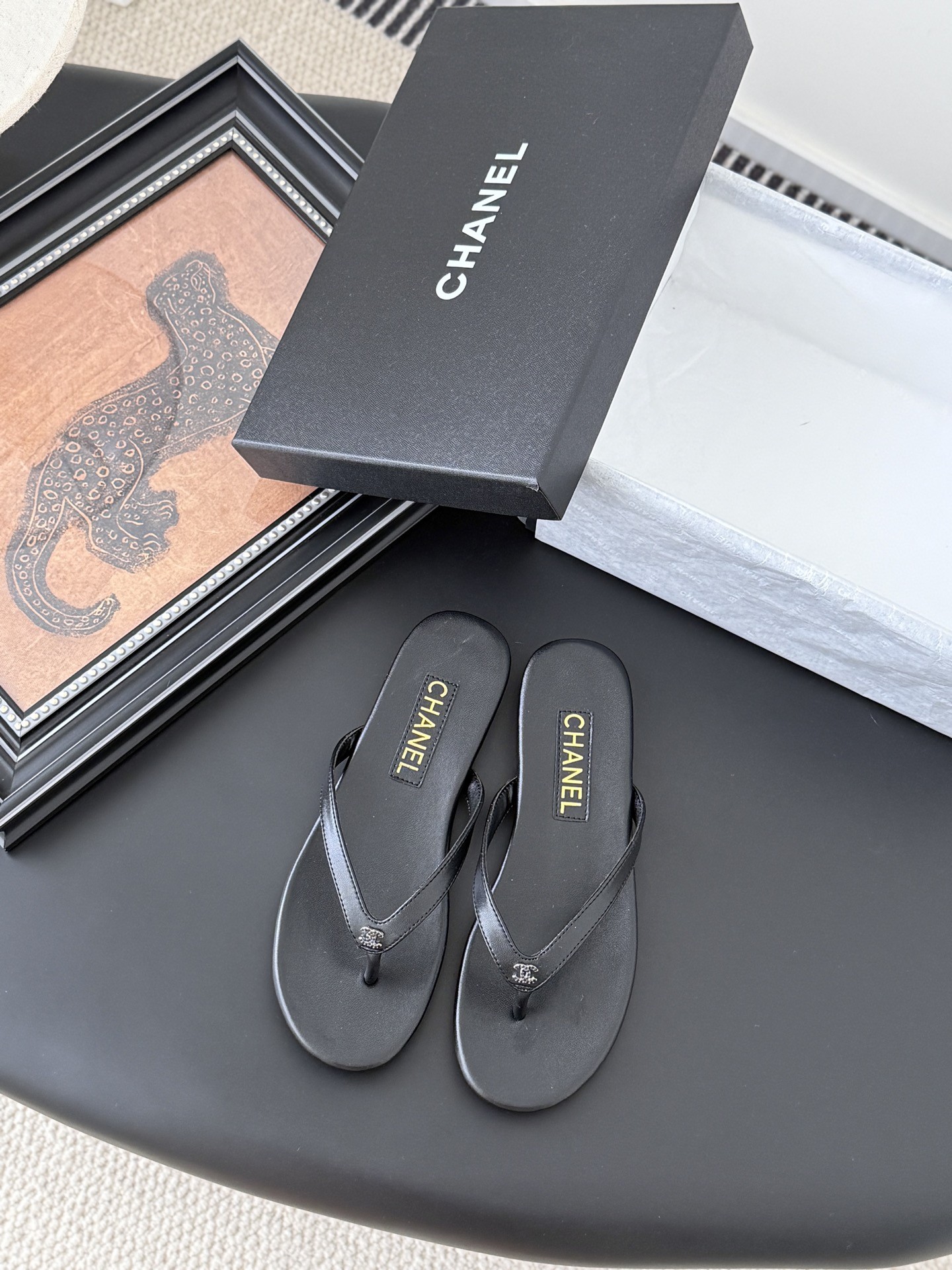 Chanel 25P Sandals - Image 1
