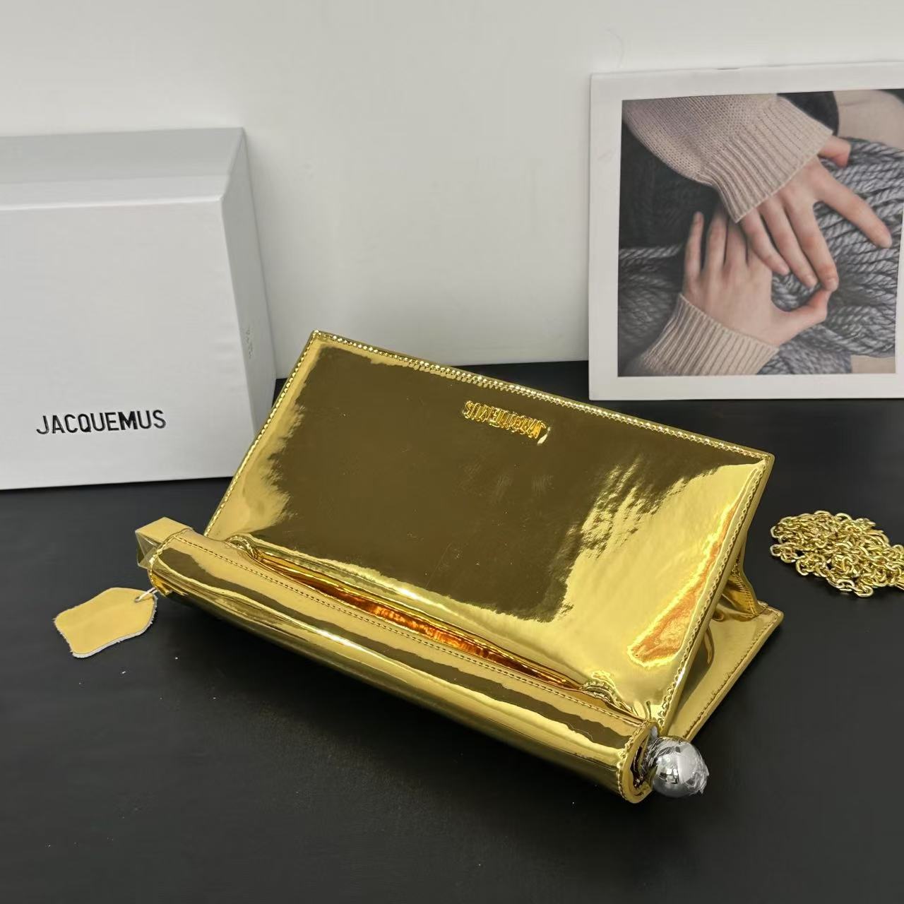 Jacquemus Chain Handbag - Image 6