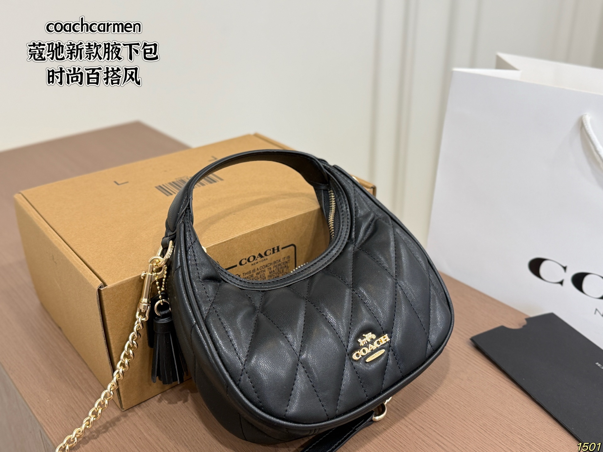 Coach Underarm Bag - Image 1
