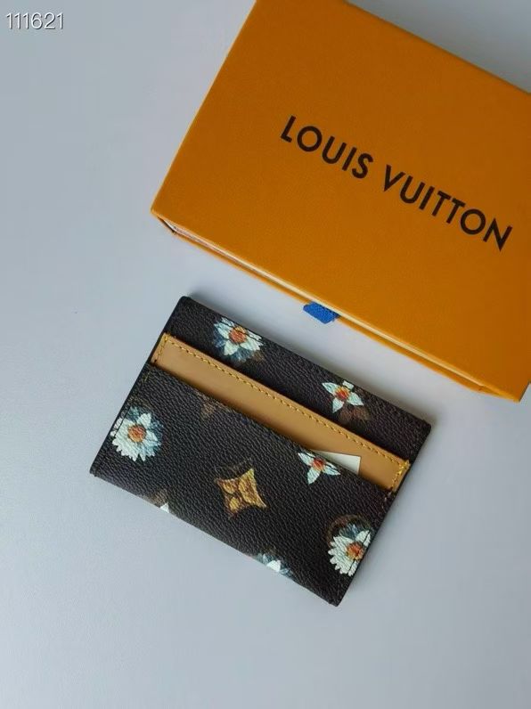 LV Double Card Holder