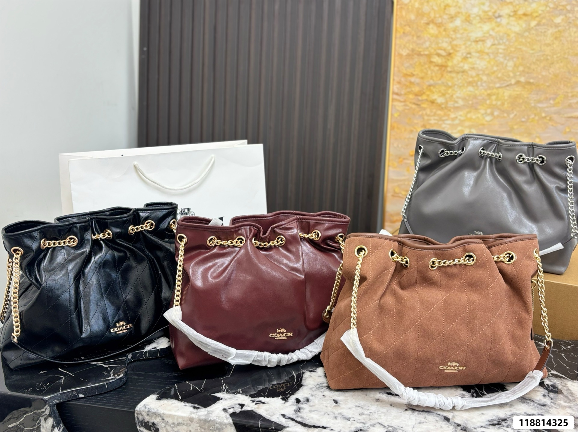 Coach Evelyn Chain Lucky Bag - Image 1