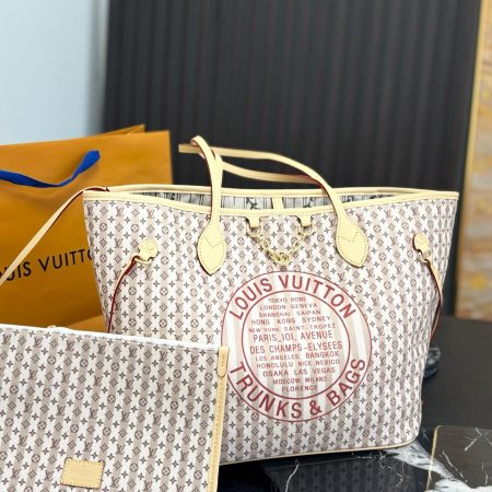 LV Neverfull Tote Bag - Image 4