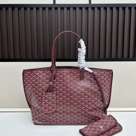 Goyard Saint Louis Bag Burgundy
