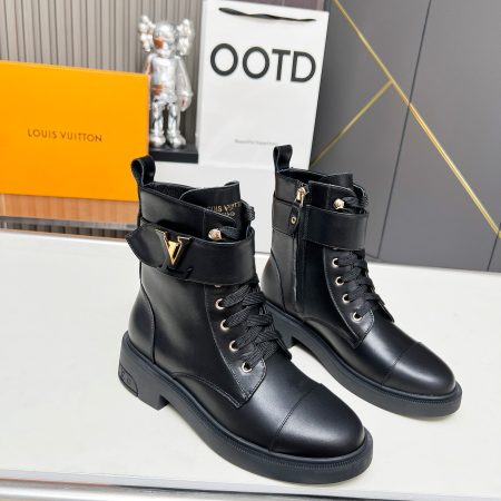 LV Monogram Boots - Image 3