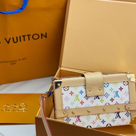 LV x TM Petite Malle Monogram Bag - Image 4
