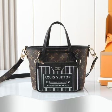 LV Neverfull Bandoulière Inside Out BB Handbag - Image 3
