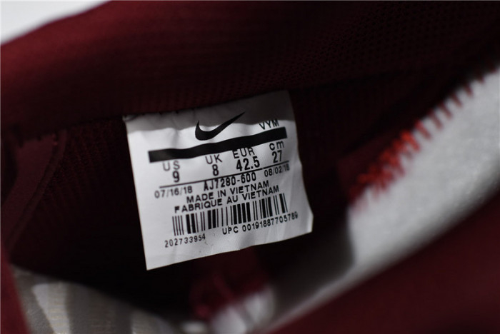 Nike Air Force 1 Low 07 LTHR Sail Team Red AJ7280-600 - Image 7