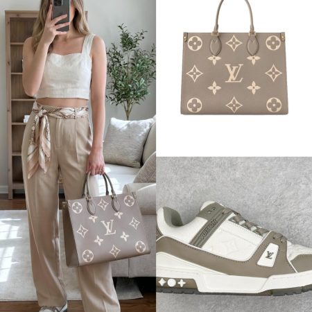 LV Shoes & Bag Set
