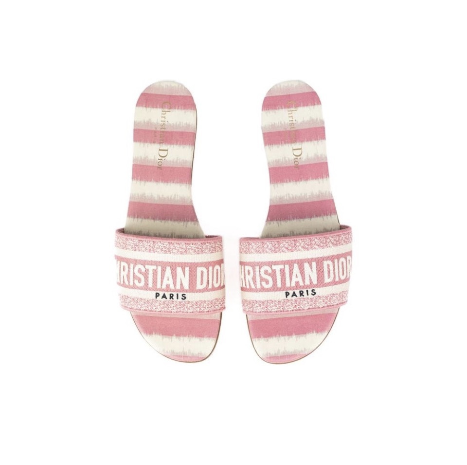Dior DWAY Slide Slipper Sandals - Image 1