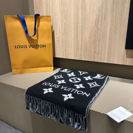 LV Classic Monogram Long Scarf