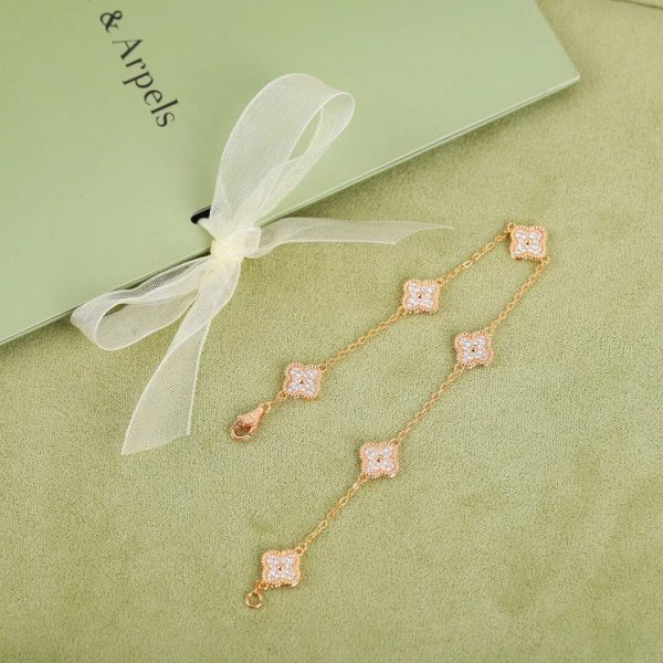 Van Cleef&Arpels VCA alhambra Bracelet mini diamond