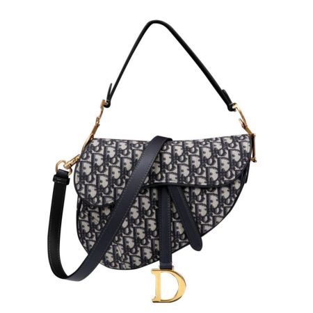 Dior Saddle Bag With Strap - Image 3