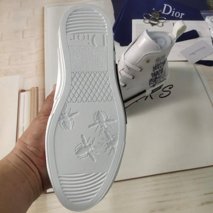 Dior B23 Low Top Logo Oblique Gradient Black Canvas - Image 6