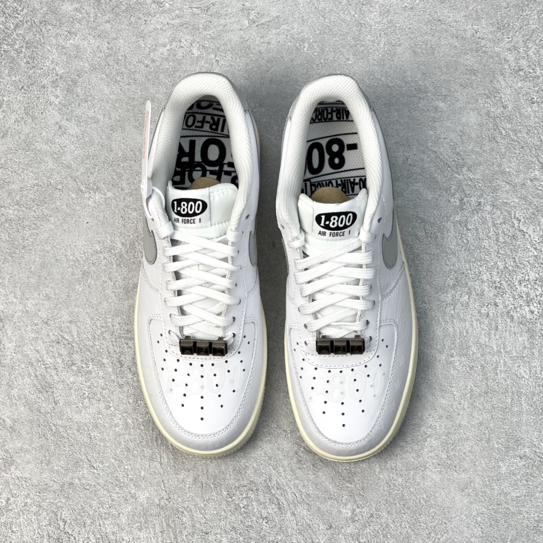 Nike Air Force Grey 1 - Image 3