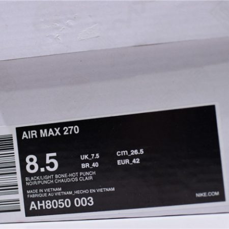 NIKE AIR MAX 270 Light Bone black AH8050-003 - Image 12