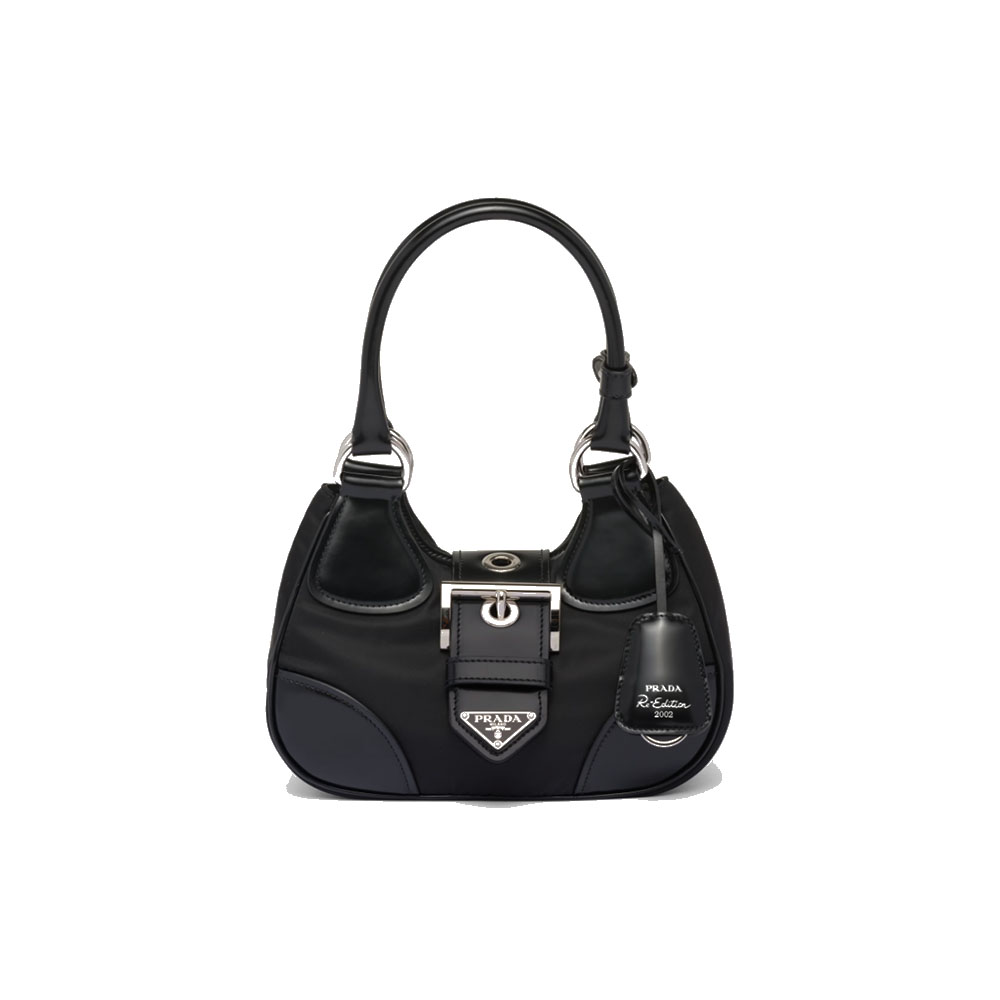 Prada Moon Re-Nylon Handbag - Image 1