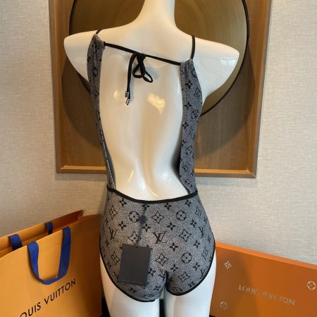 LV One-Piece Swimsuit Swimwear - Image 4