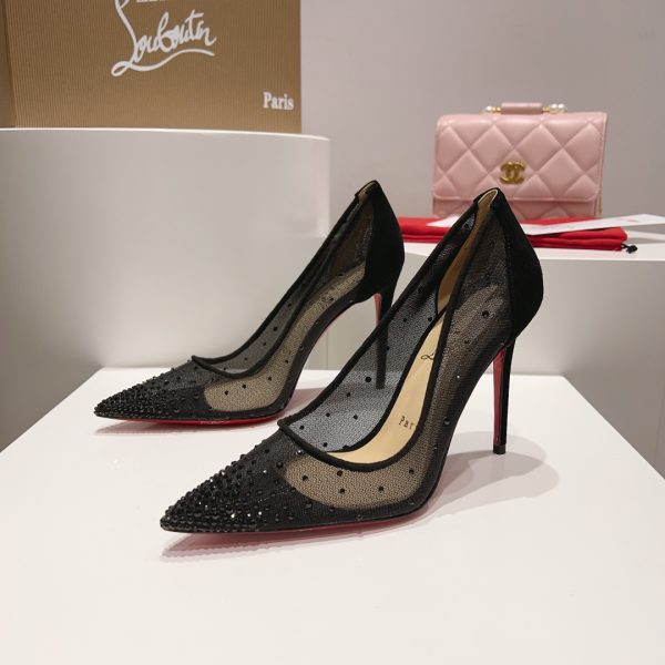 Christian Louboutin Follies Strass Heels