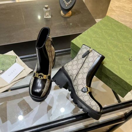 Gucci Horsebit Ankle Boot - Image 3