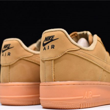 Nike Air Force 1 07 WB Flax/Flax-Gum Wheat Basketball Shoes AA4061-200 - Image 4