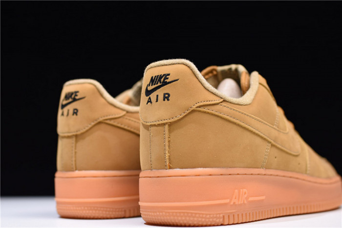 Nike Air Force 1 07 WB Flax/Flax-Gum Wheat Basketball Shoes AA4061-200 - Image 4