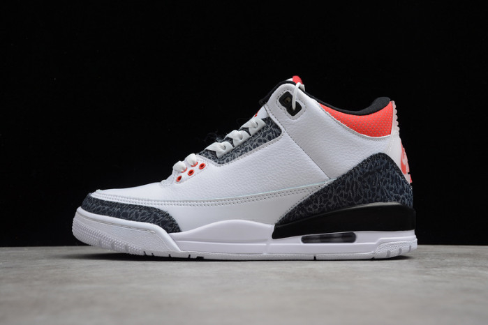 Air Jordan 3 Retro Denim "Fire Red" CZ6431-100 - Image 2